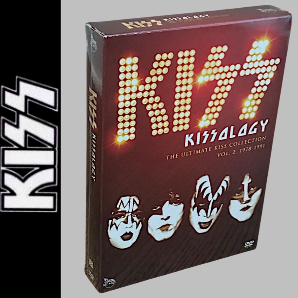NEW SEALED Kiss Kissology Vol 2. 1978-1991 The Ultimate Collection DVD Bundle
